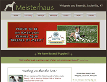 Tablet Screenshot of meisterhaus.com